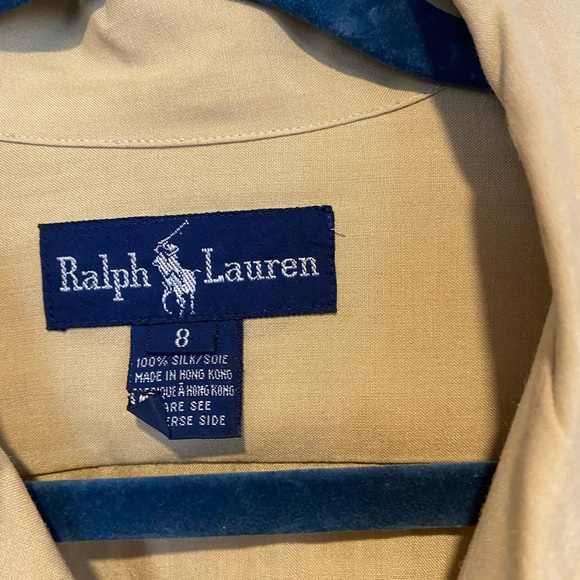 Ralph Lauren 100% silk blouse button down - Picture 2 of 4
